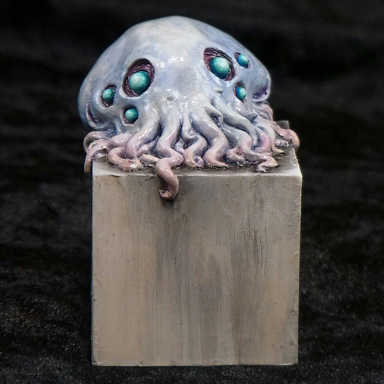 Япония wf лето, Cthulhu подростковый, огромный осьминог, 1 фигурка, Смола Модель GK, научная фантастика, разобранный и Неокрашенный комплект