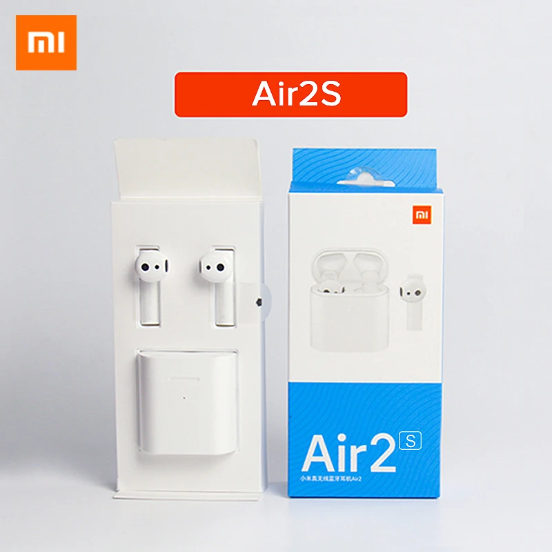 Беспроводные наушники Xiaomi Airdots Air 2S Bluetooth 5 0 BT гарнитура Qi Беспроводная зарядка ANC