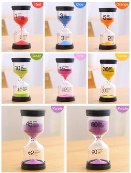 

Hourglass 60 minutes sand clock 5 minutes hourglass clock 1 hour 45 minutes toothbrush kid gift timer home decoration