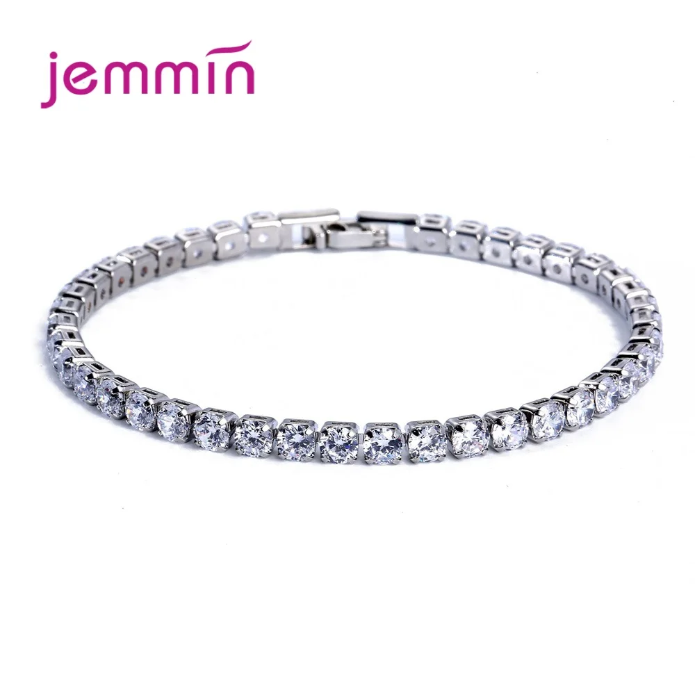 

Amazing New 925 Sterling Silver Bracelets Bangles Surrounding by Small Shinning Crystals Free Shipping Charm Bracelets For Woman