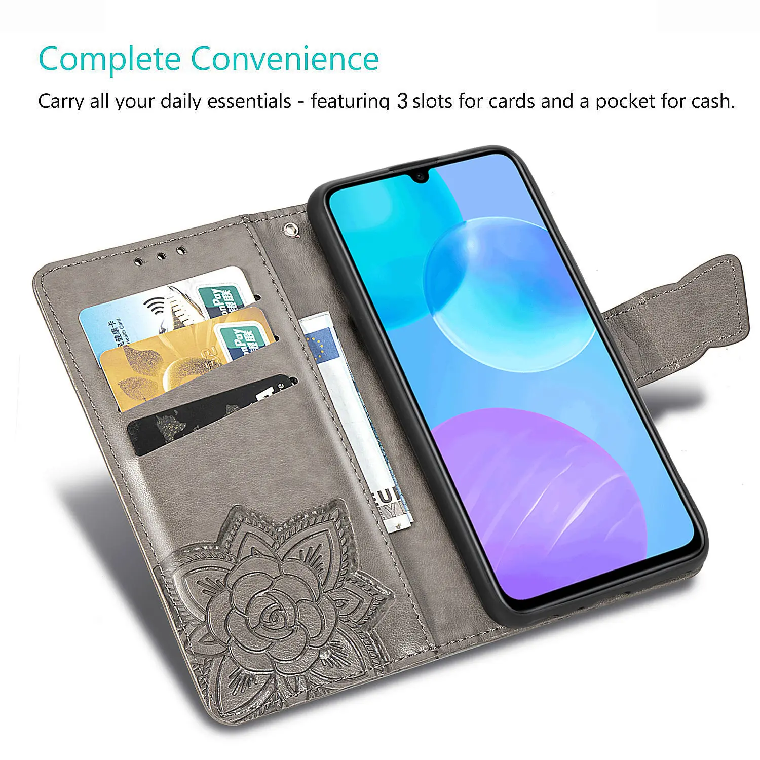 Leather Case for Huawei P20 P30 P40 Lite 5G Mate 10 20 30 40 Pro Phone Cover P Smart Z Plus 2019 2020 2021 Flip Wallet Case huawei snorkeling case