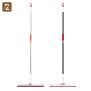 

Yijie YC Non-woven Disposable Mop Wet Dry Double Use Ring Hook Design Silm Flat Mop Aluminum Floor Mop