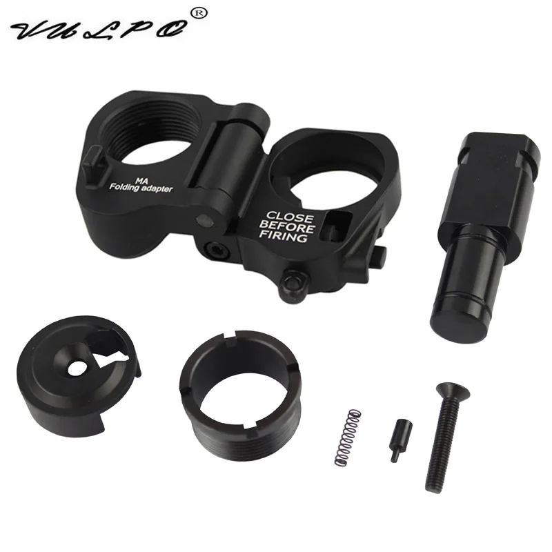 Тактический 6 позиционный Складной Адаптер для M4 M16 Airsoft AEG GBB Охотничьи
