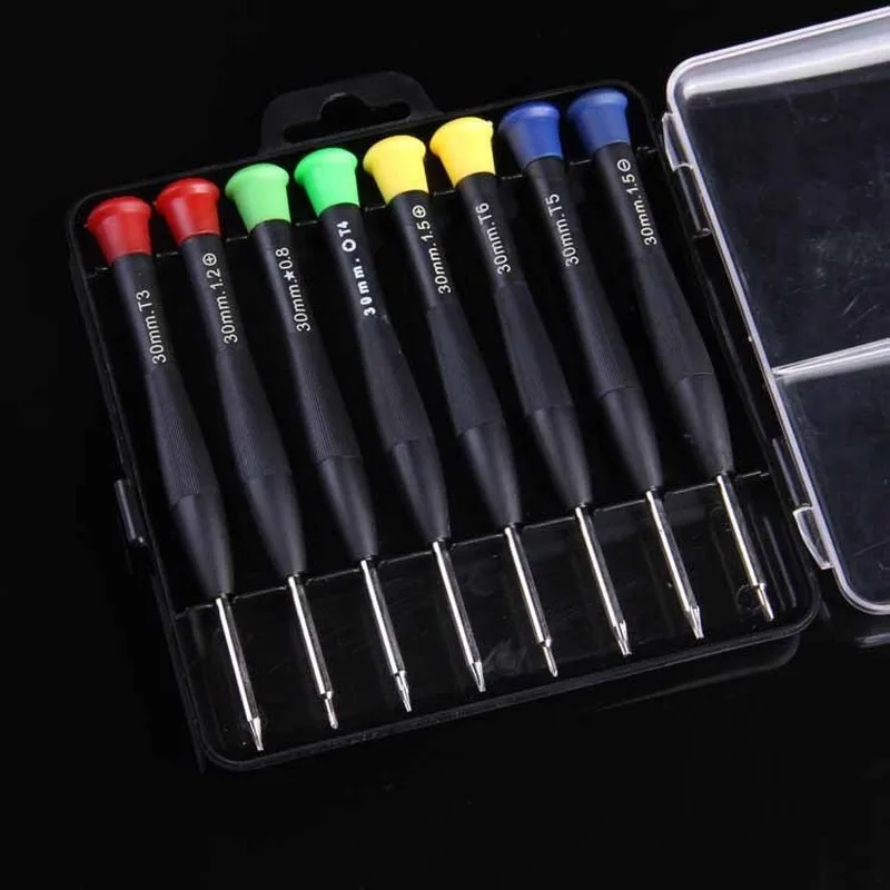 Sphinx mobile phone screwdriver disassemble8 in 1 multi-function combination set 0.8 1.2 five-pointed star plum screwdriver Sphinx mobile phone screwdriver disassemble8 in 1 multi-function combination set 0.8 1.2 five-pointed star plum screwdriver