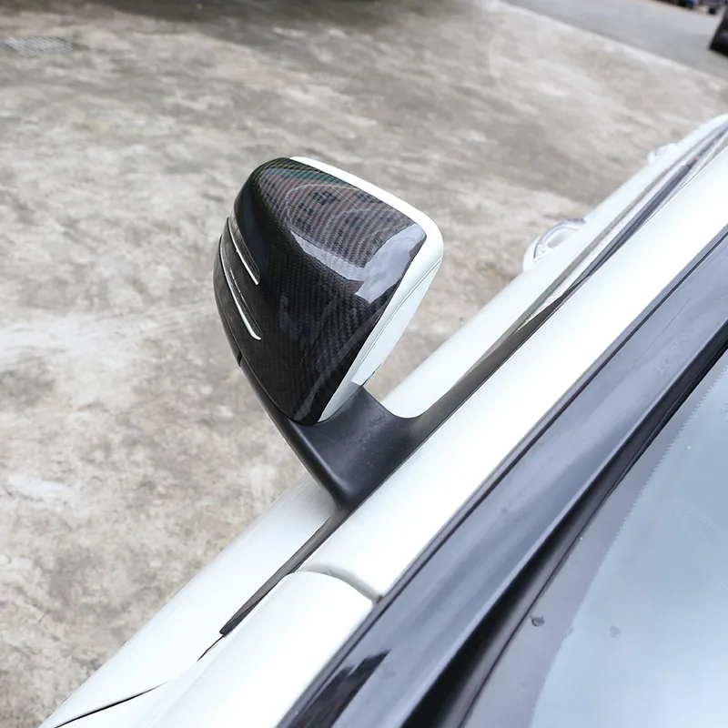 Настоящее углеродное волокно для Mercedes Benz W204 A W176 E W212 E W207 GLA X156 CLA W117 CLS W218 боковое зеркало заднего вида крышка наклейки