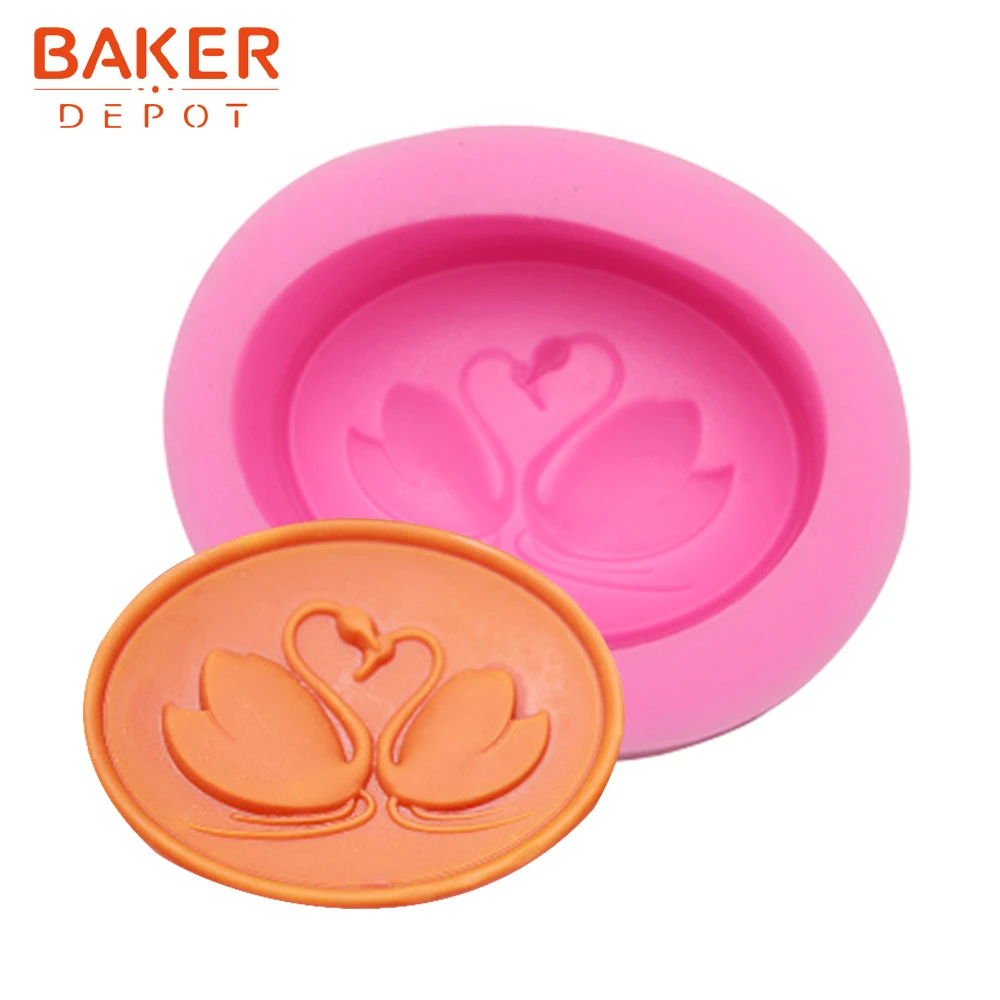 BAKER DEPOT силиконовая форма для мыла в форме свечи мандарин утка смола гипс