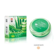 26 г долговечная Водонепроницаемая алоэ рассыпчатая пудра для макияжа контроль масла Гладкий Осветляющий кожу скрывающий порошок инструменты для макияжа