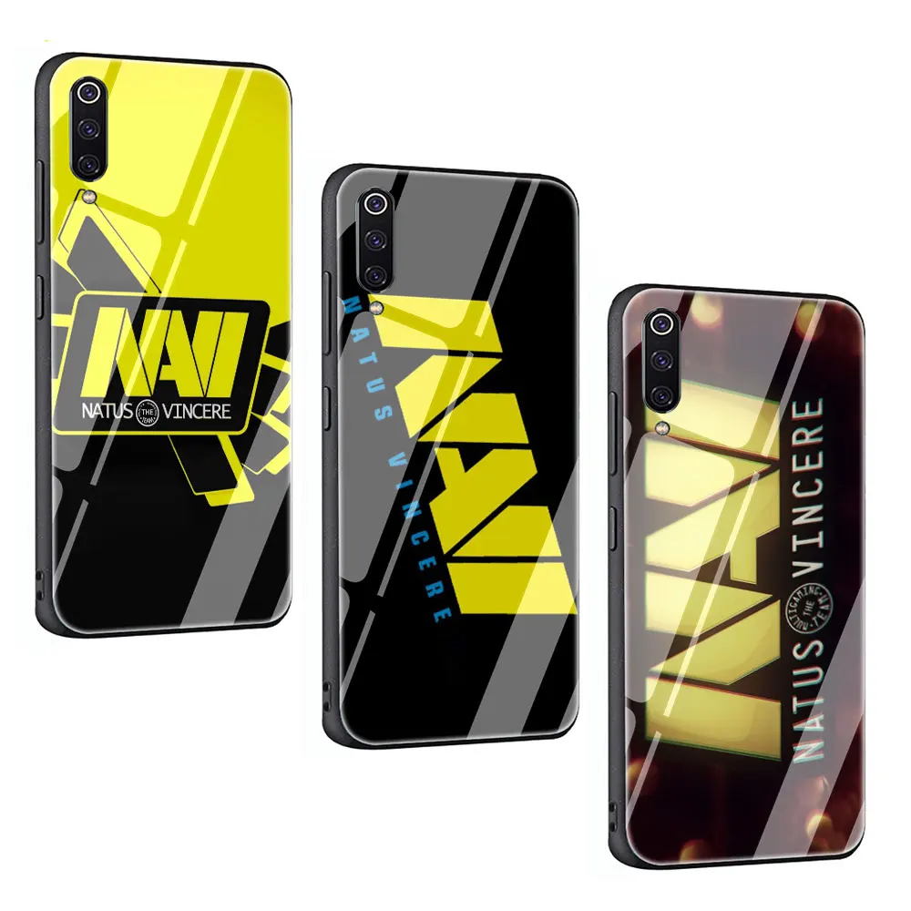 EWAU Natus Vincere navi Tempered Glass Phone Cover Case For Xiaomi Mi 8 9 Redmi 4X 6A Note 5 6 7 Pro Pocophone F1