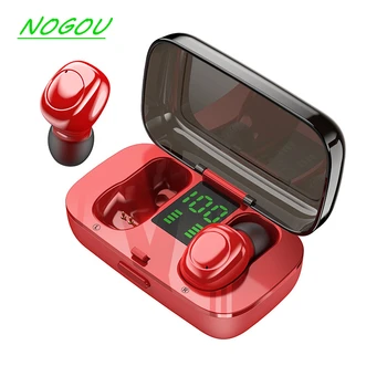 

NOGOU XG-23 fingerprint touch Bluetooth 5.0 headset wireless 4D stereo headset active noise reduction gaming headset