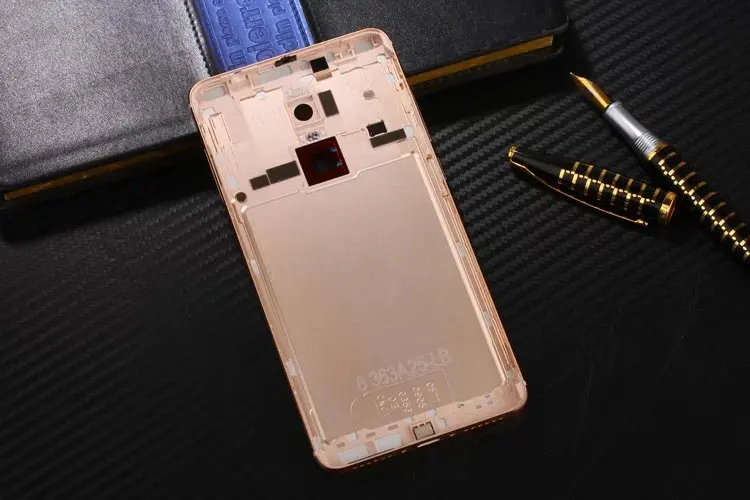 Note4 чехол на заднюю крышку для Xiaomi Redmi Note 4 металлическая задняя дверь ремонт батарея чехол+ кнопки камеры стекло