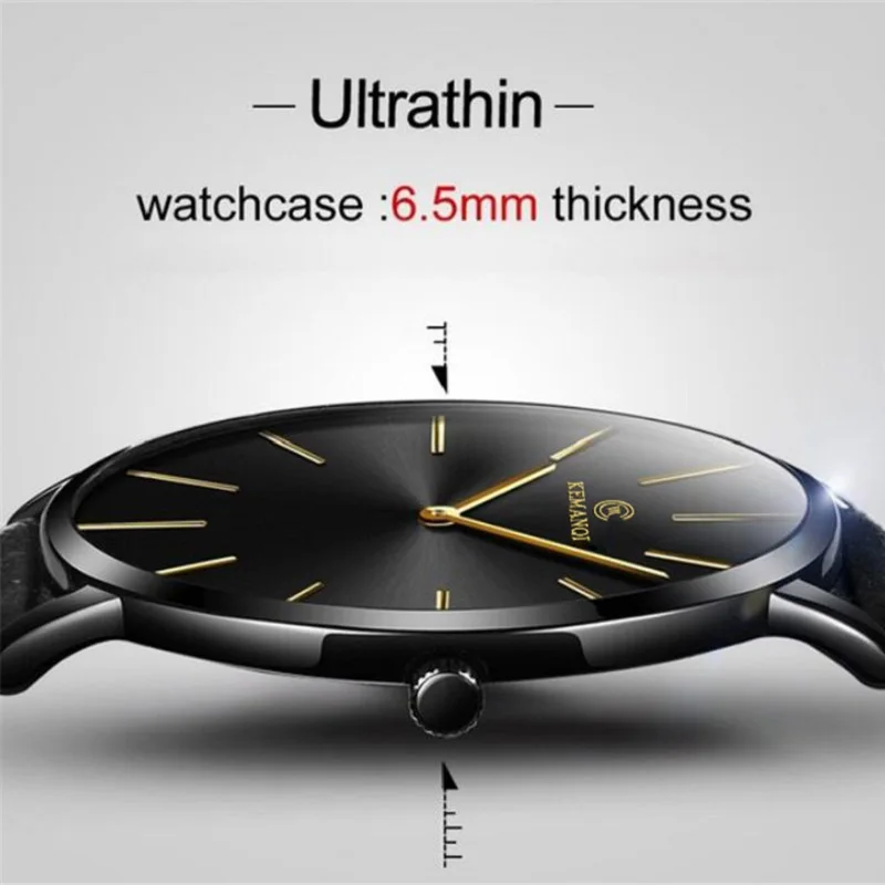 2022 Luxury Business Men Watches Men Gold Watch Ultra Thin Mens Watches Leather Quartz Watch Man Wristwatch horloge mannen