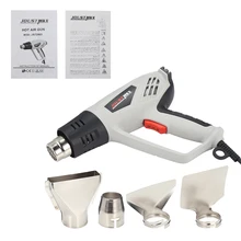 2000 Вт Регулируемая Промышленная Электрическая термовоздуходувка Ручной Пистолет горячего воздуха для обоев для зачистки краски Усадочные электроинструменты