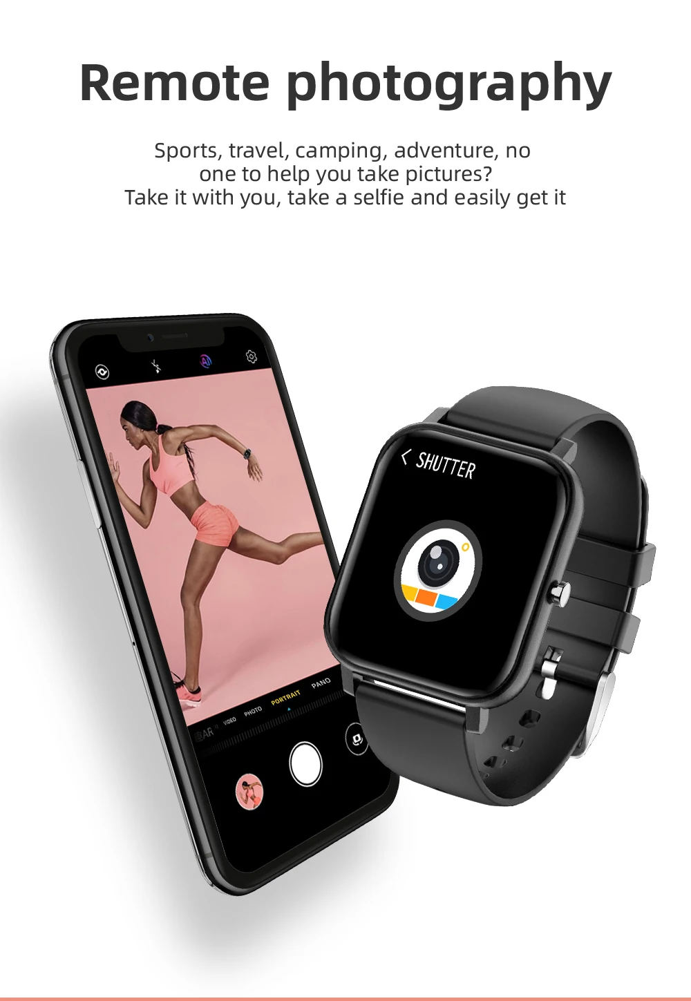 DIGOOR 1.4 Big screen Smart Watch men Heart Rate Blood Pressure measurement smartwatch Waterproof clock Fitness Tracker Ladies Watch (14)