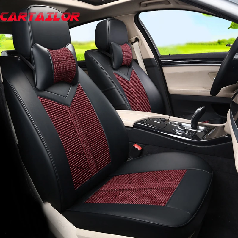 Cartailor Fabric Car Seat Cover Set Fit For Bmw X3 Seat Covers Cars Styling Seats Cushion