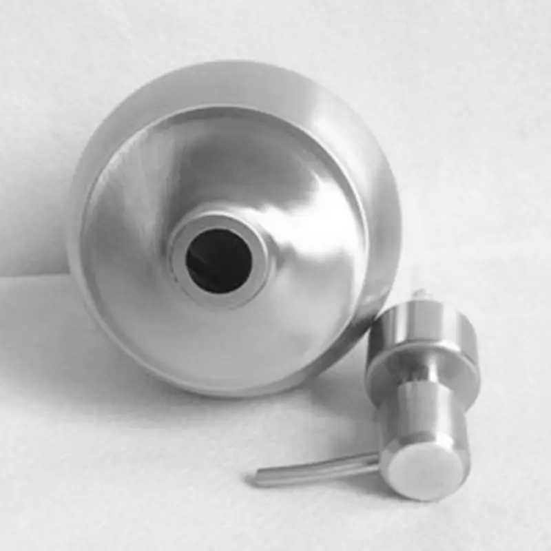 550ml Stainless Steel Foam Bottle Container Shampoo Lotion Dispenser Soap Pump Case