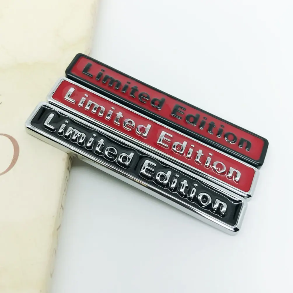 

For A4L A6Lq5 Modified Tail Sticker for Quattro Limited Edition Metal Car Sticker Environmental Protection Widely Use