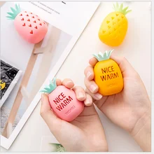 Самонагревающийся милый ананас рука согревающий яйцо зима с карманами мини-температура грелка nuan dan холодная рука согревающий яйцо