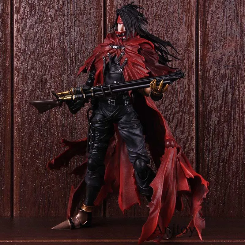 Dirge of Cerberus Final Fantasy VII Play Arts Kai Vincent Valentine фигурка экшн ПВХ Final Fantasy 7 Коллекционная модель игрушки