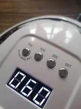 220W SUN X7 Max secador de uñas pantalla LCD 57 LED secador de uñas lámpara UV LED para curado Gel polaco Auto sensor lámpara para uñas