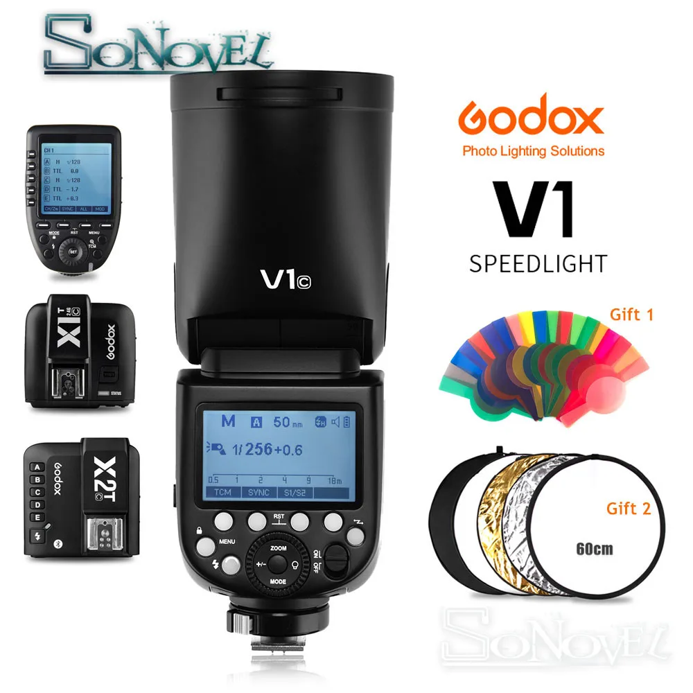 In Stock!!! Godox V1 Flash V1C V1N V1S V1F V1O TTL