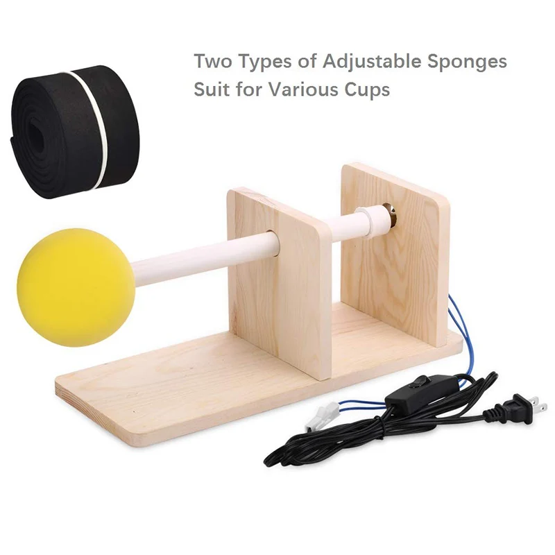 Cup Turner for Crafts Tumbler with Motor Electric Tumbler Spinner Rotating Cup DIY WWO66 Cup Turner for Crafts Tumbler with Motor Electric Tumbler Spinner Rotating Cup DIY WWO66