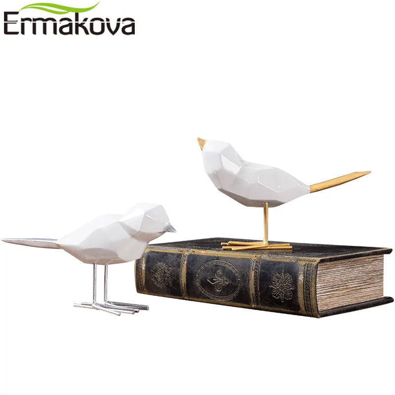 Современная Милая Статуэтка ERMAKOVA из смолы европейские украшения Геометрическая
