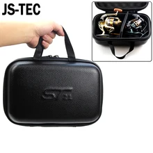 1 шт. рыболовная Катушка Сумка кожаная твердая оболочка посылка губка рыболовное колесо ящик для инструментов противоударный водонепроницаемый рыболовный мешок три размера A060