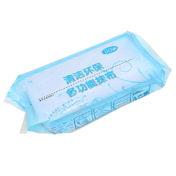 

80pcs Disposable Kitchen Anti-grease wiping rags Wash-free Cloth Non-woven Kitchen Rag Cleaning Cloths Kitchen accessories
