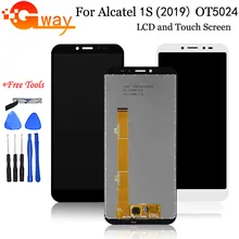 Ensemble écran tactile LCD de remplacement, 5.5 pouces, avec outils, pour Alcatel 1S 2019 5024 OT5024, 5024D 5024A, téléphone portable=