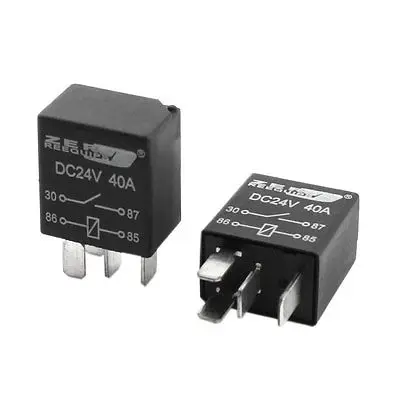 

2pcs General Purpose SPST 1NO 4 Terminals Power Relay DC 24V 40A