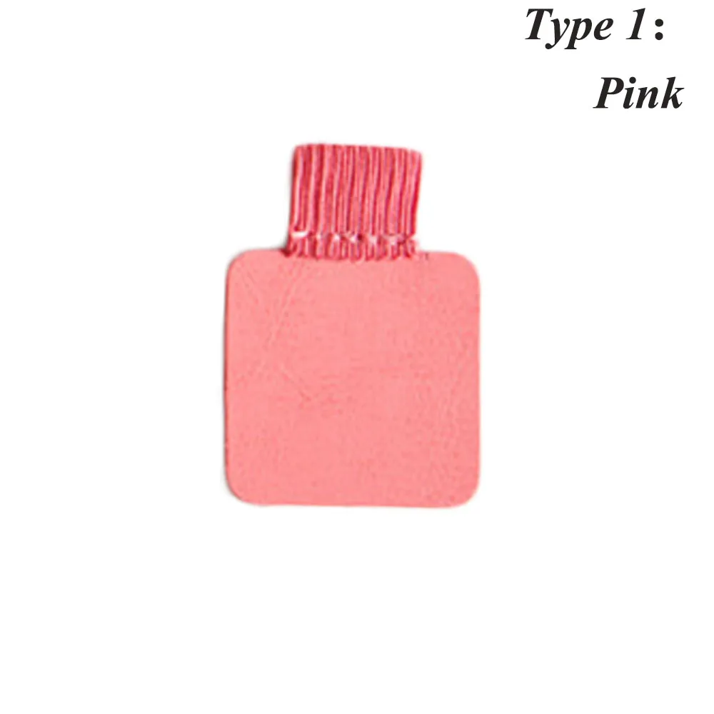 Pink1 1 шт. красочные самоклеющиеся резиновые зажимы для ручки Карандаш эластичная петля для ноутбуков журналов клипборды подставка для ручек для офиса школы - Цвет: Pink1