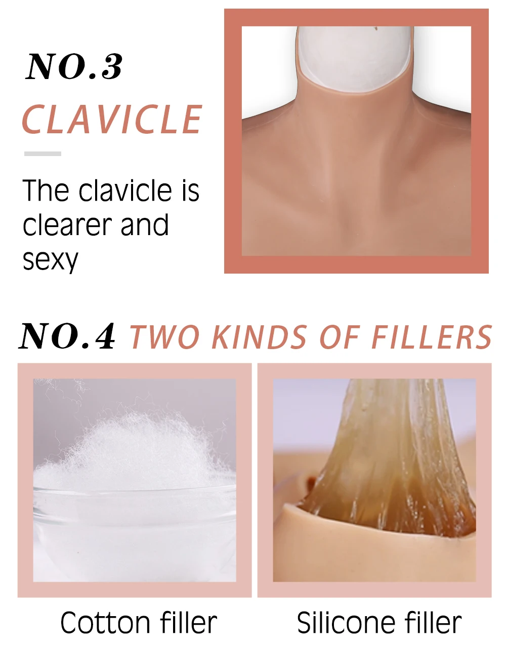 Realistic Silicone Breast Forms Fake Boobs Tits Meme Enhancer Crossdresser Transgender Drag Queen Shemale Crossdressing Bust (5)