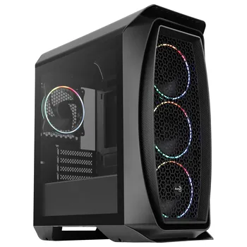 

Aerocool AEROONEMINIECLIP, Box PC micro atx, 4 fans, 2 panels, White