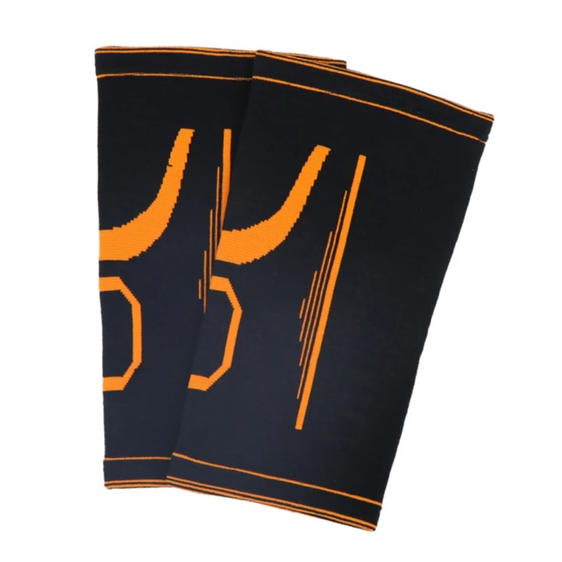 Спортивный наколенник компрессионный рукав Эластичный Нескользящий 3D унисекс трикотажный наколенник поддержка фитнес Велоспорт баскетбол наколенник