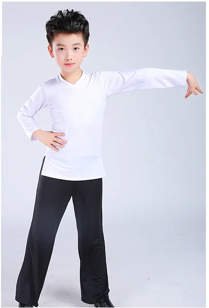 Dance Shirts Dance Pants Boy Latin Dancewear Training Clothes