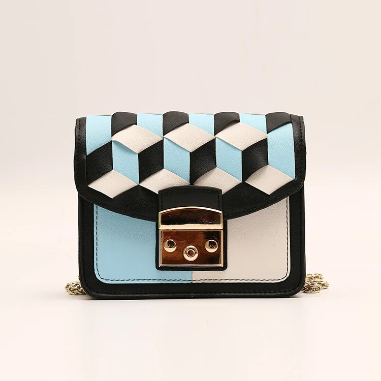 

Bag Woman Color Single Shoulder Span Woman Package Mini- Small Square Package Chain Woman Package