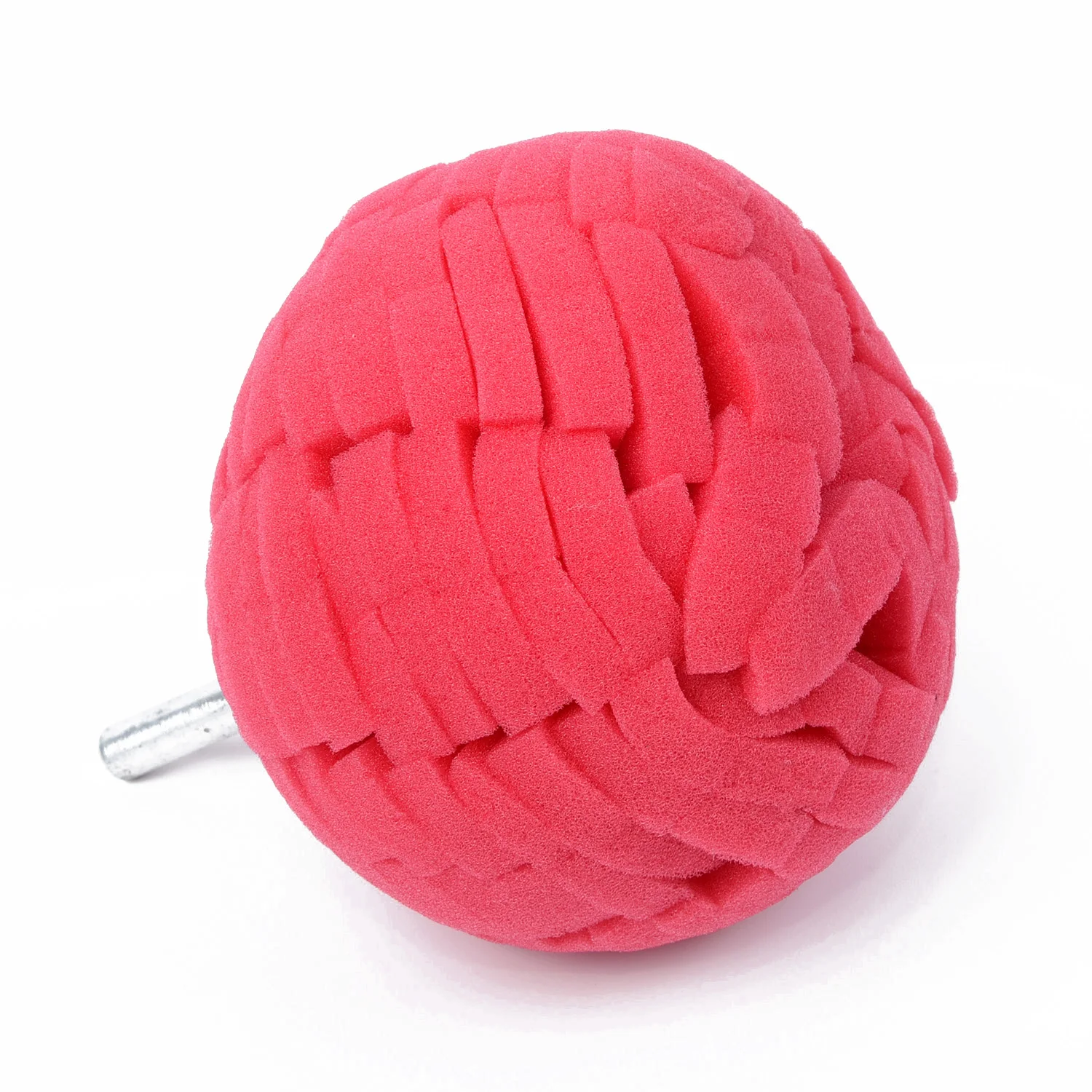 

1x Burnishing Foam Sponge Polishing Ball Round Buffing Pads For Car Surface Hub