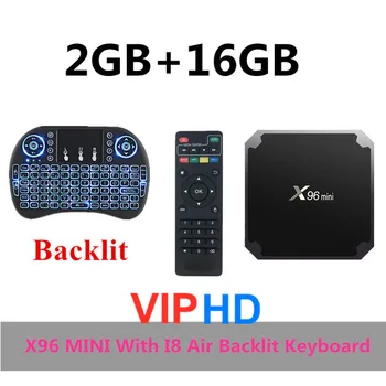 

X96 android tv box 1G 8G QUAD CORE amlogic s905w 2g 16g x96 mini android tv free ip tv gift X96mini iptv box