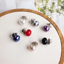 Korean-style New Style Clothing Elegant Color Pearl Brooch Clinch DIY Neckline Cardigan Shawl Cool Brooch