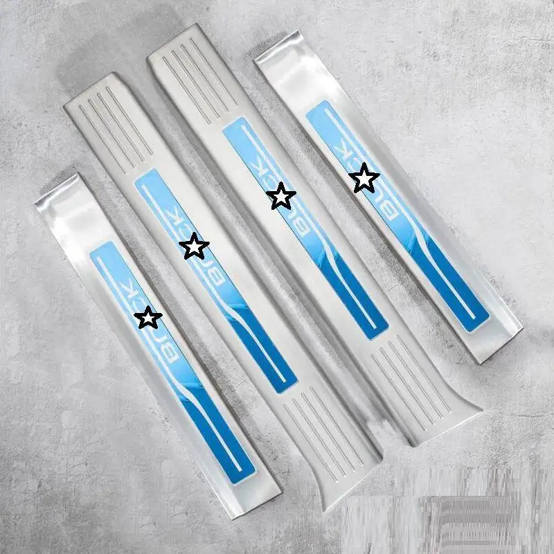  Car Trunk Rear Panels Foot Pedal Exterior Auto Automovil Accessories Sticker Strip Trim 11 12 13 14