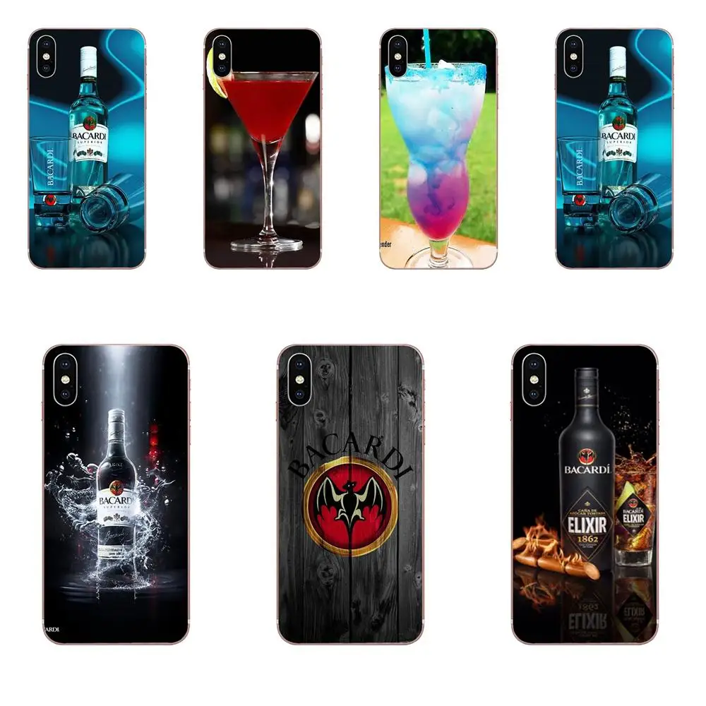 Bacardi Bat для LG K50 Q6 Q7 Q8 Q60 X Мощность 2 3 Nexus 5 5X V10 V20 V30 V40 Q Stylus ТПУ чехол с принтом |
