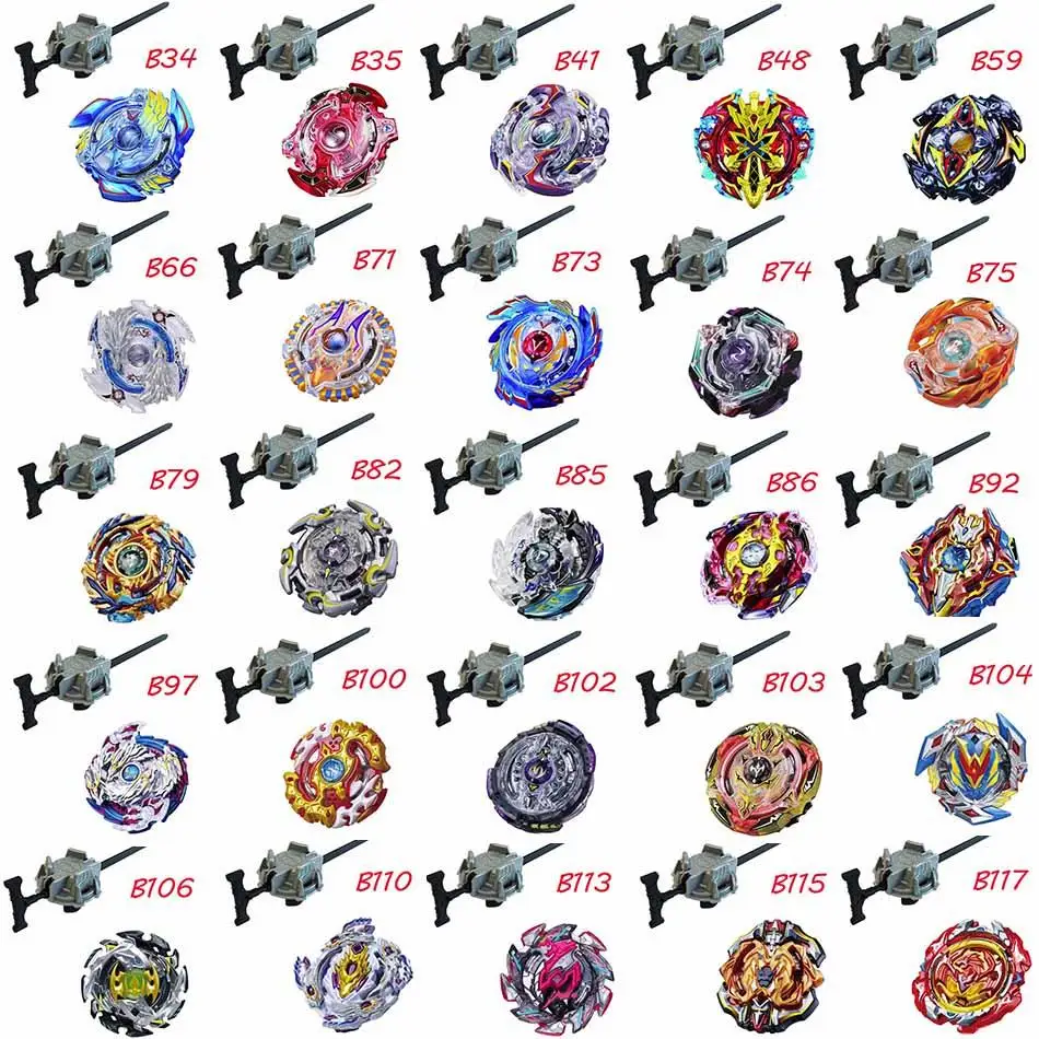 Burst Toys B 117 115 с пусковая площадка дети подарок Toupie BEYBLADE burst Metal Fusion Бог