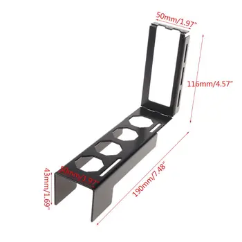 

Metal Graphics VGA Card Holder Aluminum Alloy VGA Bracket Graphic Card Front Side Converted Support