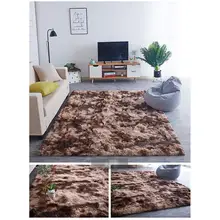 1 шт. галстук-краситель градиентный цвет ковер васхабе Противоскользящий ковер для гостиной спальни