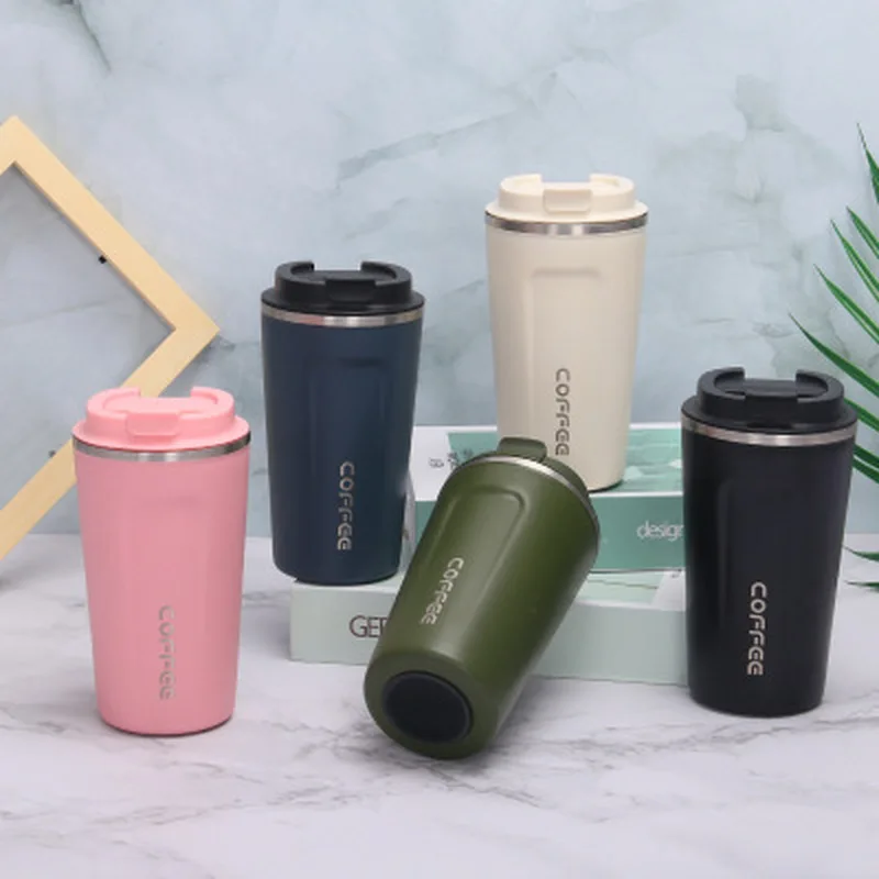 

380ml/510ml Stainless Steel Coffee Thermos Mug Portable Car Vacuum Flasks Travel Thermo Cup Insulated Water Bottle Thermocup