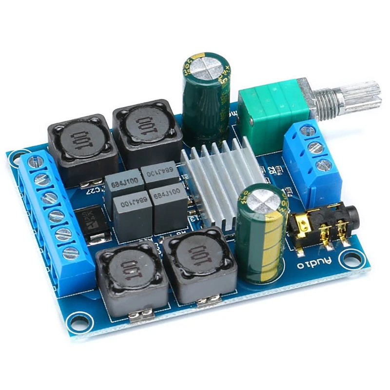 AAAE Top Tpa3116D2 2x50 Вт Цифровой Мощность аудио усилитель доска Модуль 4 5 V 27V Объем