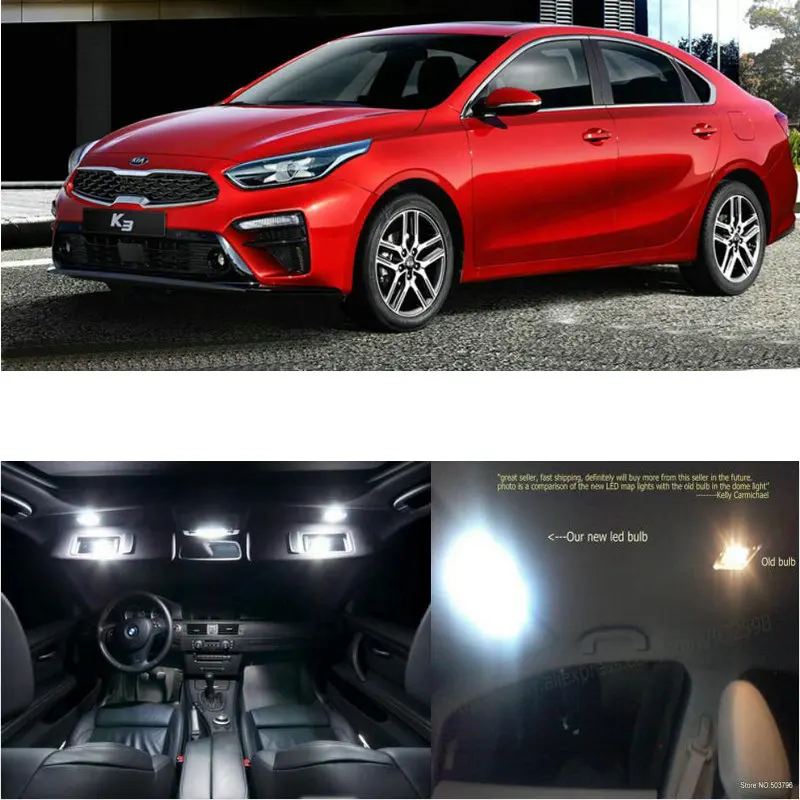 5 шт. светодиодные лампы для салона автомобиля Kia k3|Сигнальная лампа| |