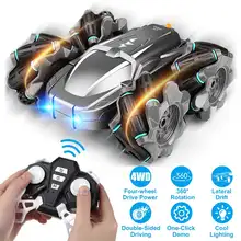 Coche teledirigido 4WD 2,4G con Control remoto, vehículo de carreras todoterreno de alta velocidad, giratorio de 360 grados, juguetes para niños
