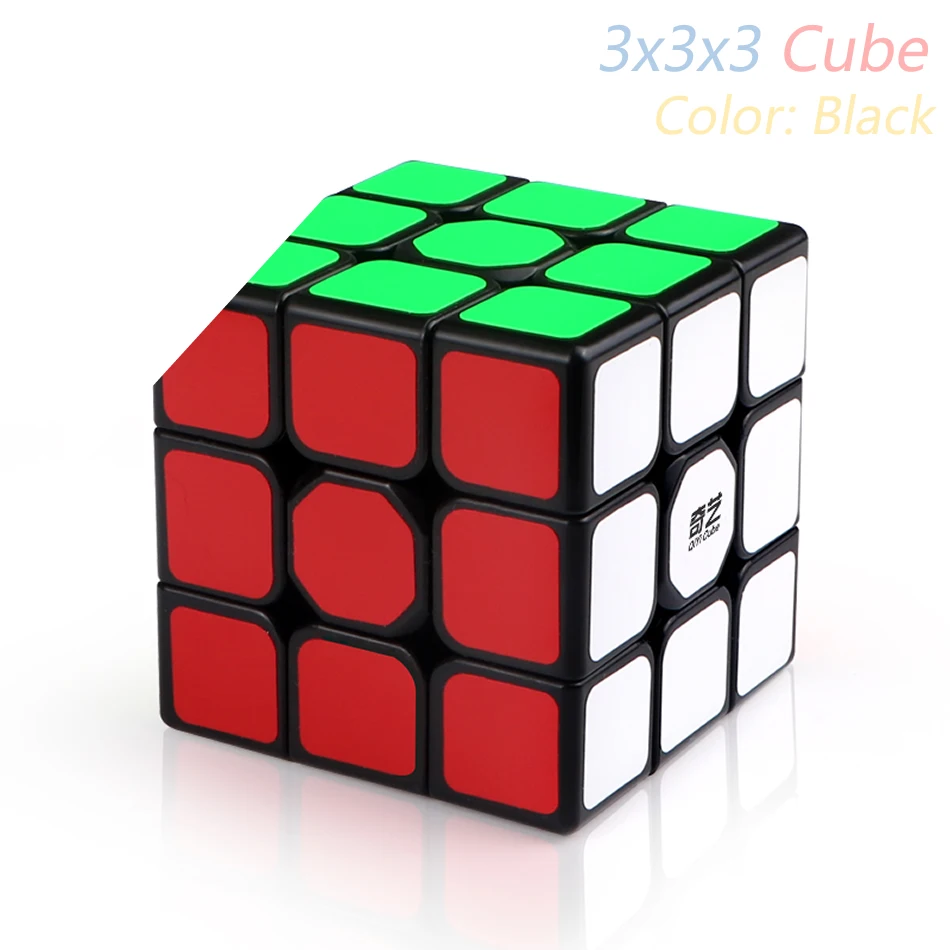 Магический кубик, пазлы QiYi 2x2x2 3x3x3, скоростной кубик 2x2 3x3, Pyraminxeds, перекошенный пластик, скручивающаяся антистрессовая развивающая игрушка для детей