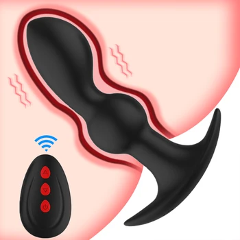 Anal Butt Plug For Men Women Anal Vibrator Remote Wireless Dildo Clit Nipple Vagina Stimulator Masturbator Anus Sex Toys Adults 2